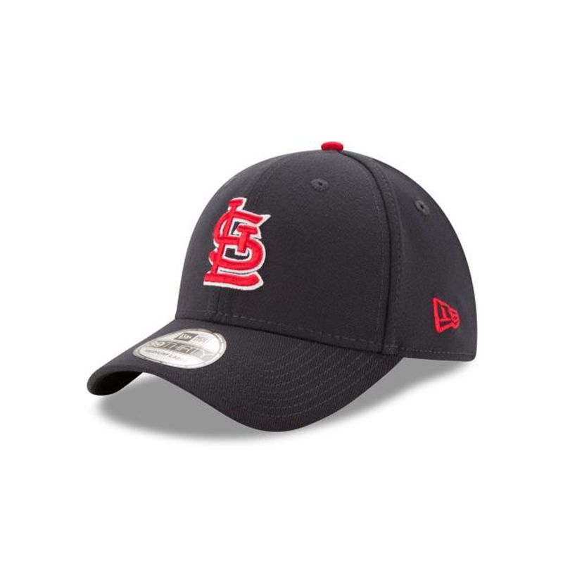 MLB St. Louis Cardinals Team Classic 39Thirty Stretch Fit (UVZ9277) - Black New Era Caps